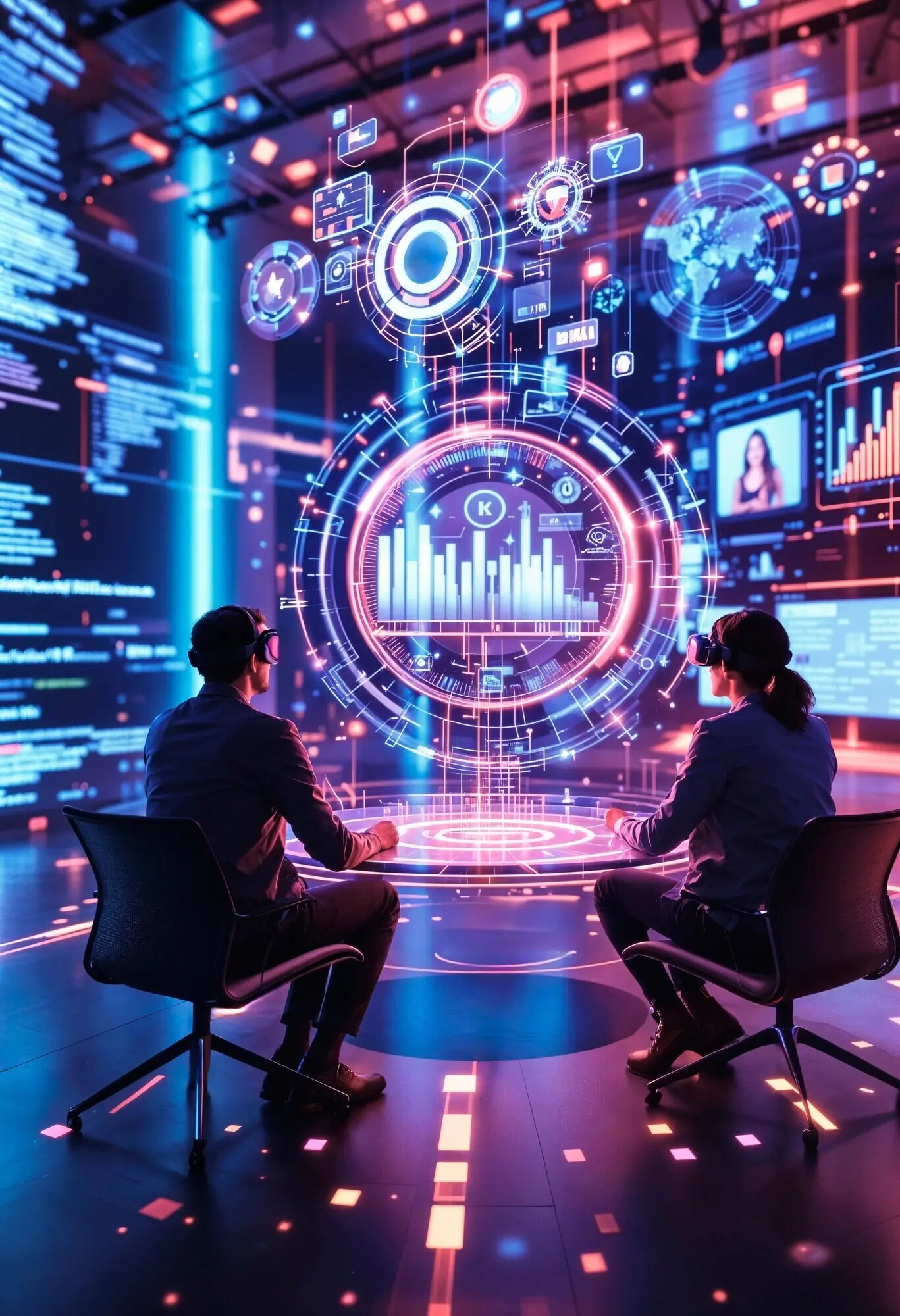 3D-Visualisierung futuristischer Technologien